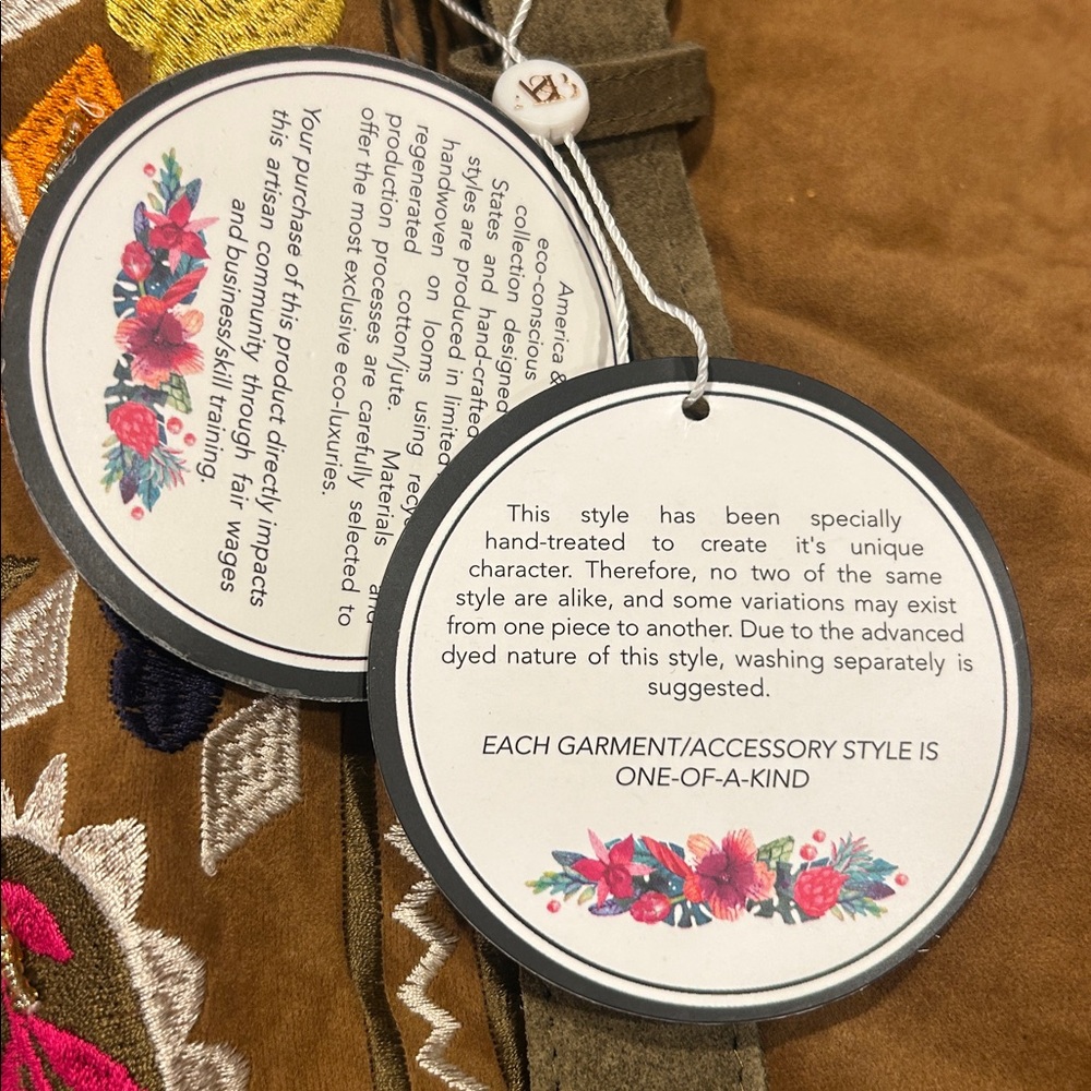 Boho Perfection Embroidered Bag,NWT-Boutique - Picture 9 of 10